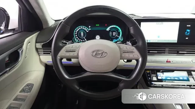 Hyundai The New Grandeur IG Hybrid 2022 Белый из Кореи, фото 4