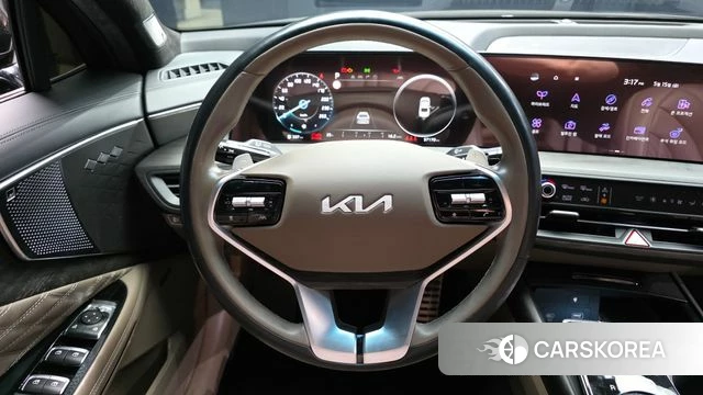 Kia K8 Hybrid 2023 Черный из Кореи, фото 4
