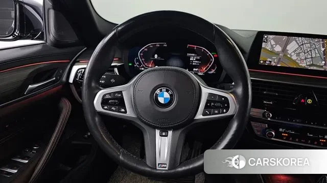 BMW 5 Series (G30) 2020 Черный из Кореи, фото 4