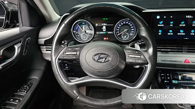 Hyundai The New Grandeur IG Hybrid 2020 Черный из Кореи, фото 4