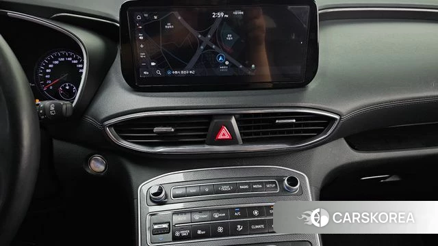 Hyundai The New Santa Fe 2022 Белый из Кореи, фото 4