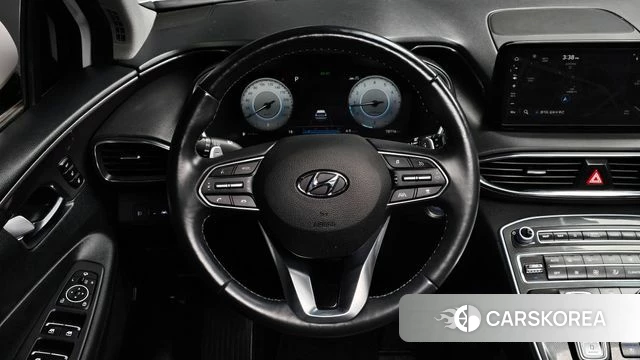 Hyundai The New Santa Fe 2023 Белый из Кореи, фото 4