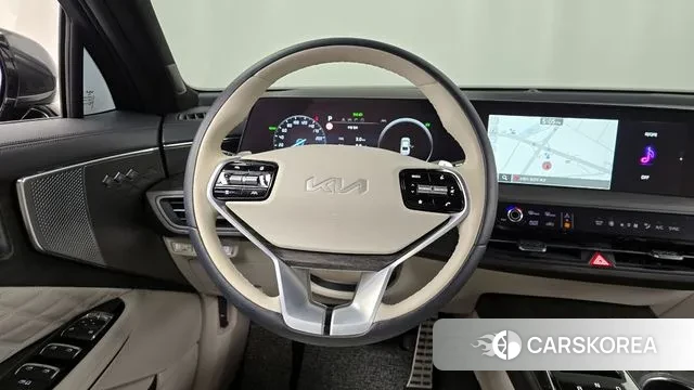 Kia K8 Hybrid 2022 Серый из Кореи, фото 4