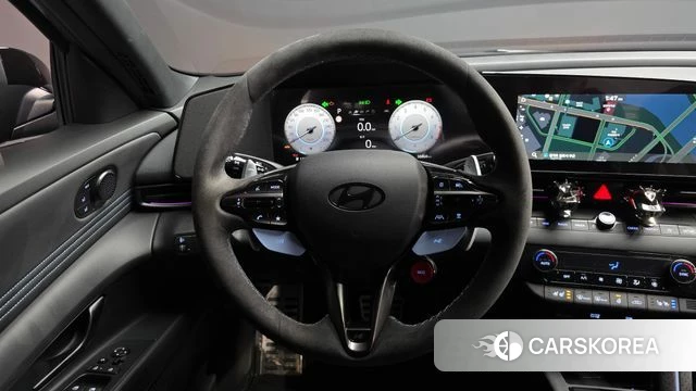 Hyundai The New Avante (CN7) 2024 Небесно-голубой из Кореи, фото 4