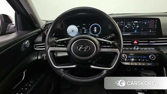 Hyundai Avante (CN7) 2022 Черный из Кореи, фото 4