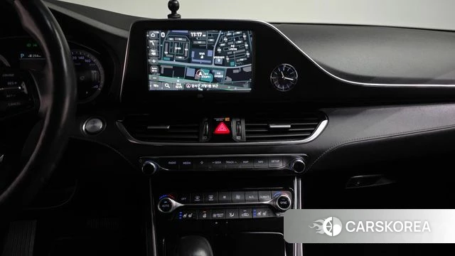 Hyundai Grandeur IG Hybrid 2018 Черный из Кореи, фото 4