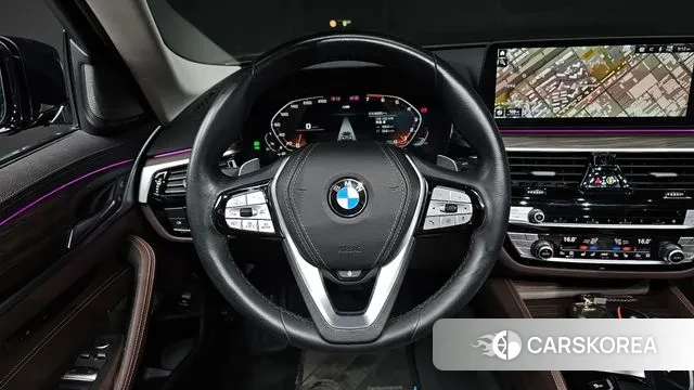 BMW 5 Series (G30) 2020 Черный из Кореи, фото 4