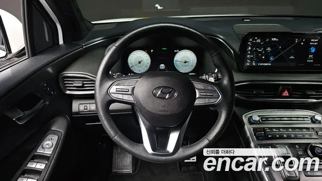 Hyundai The New Santa Fe 2022 Белый из Кореи, фото 4