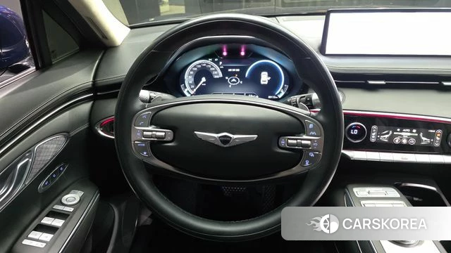 Genesis GV70 2022 Синий из Кореи, фото 4