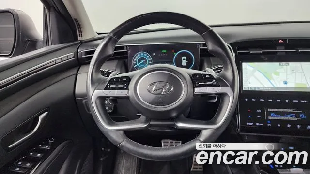 Hyundai Tucson Hybrid (NX4) 2020 Серый из Кореи, фото 4