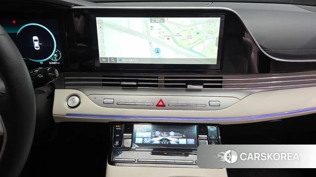 Hyundai The New Grandeur IG Hybrid 2022 Черный из Кореи, фото 4
