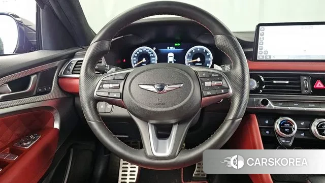 Genesis The New G70 2021 Черный из Кореи, фото 4