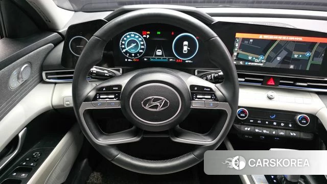 Hyundai Avante (CN7) 2023 Белый из Кореи, фото 4