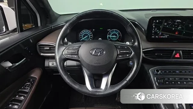 Hyundai The New Santa Fe 2021 Белый из Кореи, фото 4