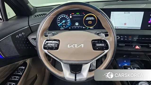 Kia K8 Hybrid 2023 Синий из Кореи, фото 4