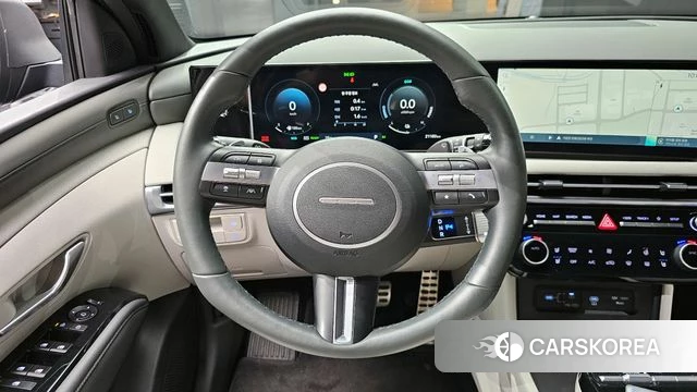 Hyundai The New Tucson Hybrid (NX4) 2024 Черный из Кореи, фото 4