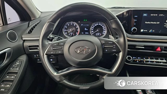 Hyundai Sonata (DN8) 2021 Черный из Кореи, фото 4
