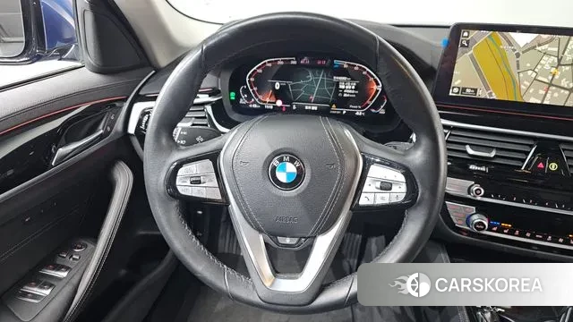 BMW 5 Series (G30) 2021 Синий из Кореи, фото 4