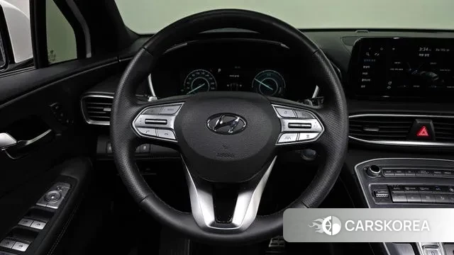 Hyundai The New Santa Fe 2021 Белый из Кореи, фото 4