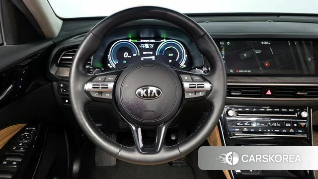 Kia K7 Premier Hybrid 2021 Черный из Кореи, фото 4