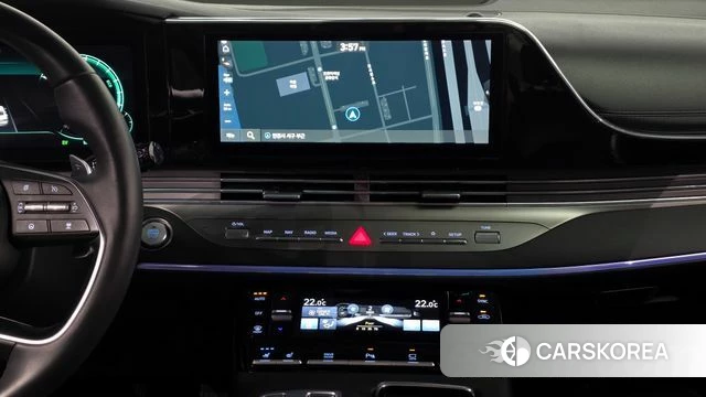 Hyundai The New Grandeur IG Hybrid 2022 Черный из Кореи, фото 4