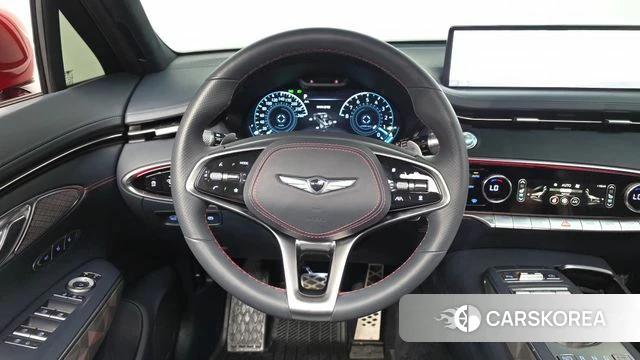 Genesis GV70 2021 Красный из Кореи, фото 4