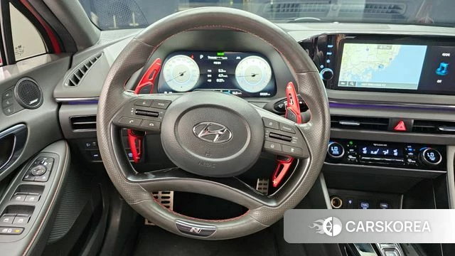 Hyundai Sonata (DN8) 2021 Красный из Кореи, фото 4
