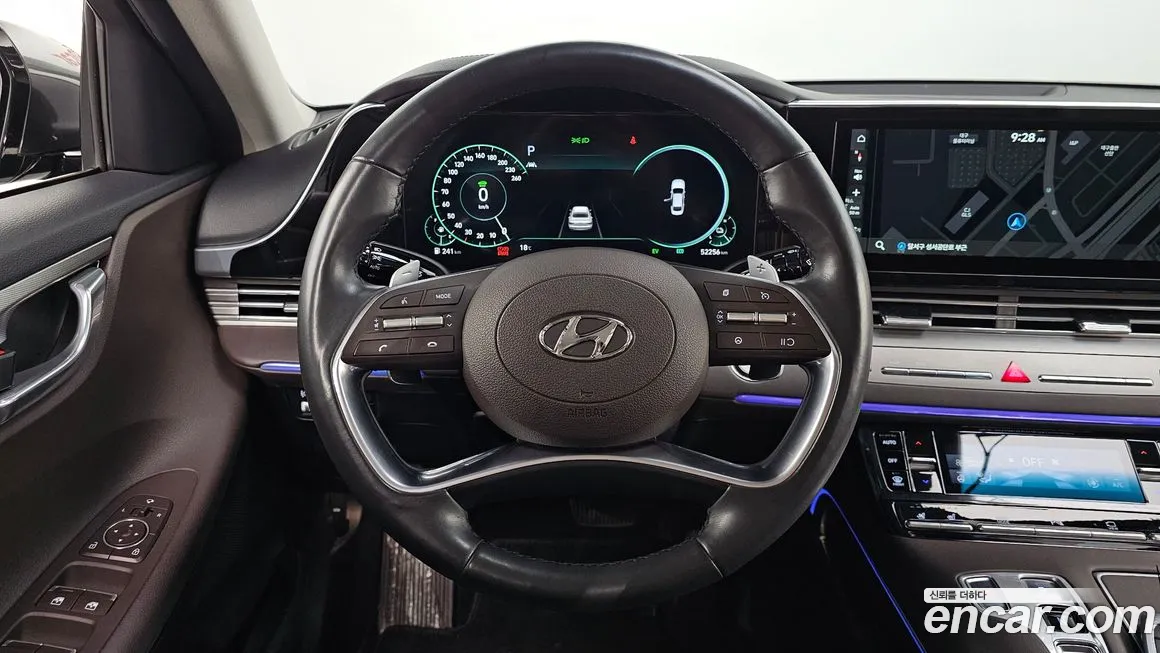 Hyundai The New Grandeur IG Hybrid 2020 Серый из Кореи, фото 4