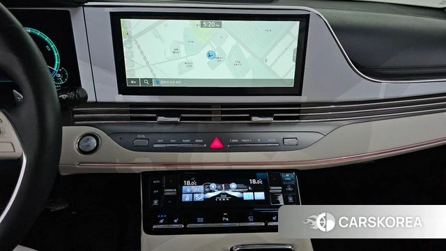 Hyundai The New Grandeur IG Hybrid 2022 Черный из Кореи, фото 4