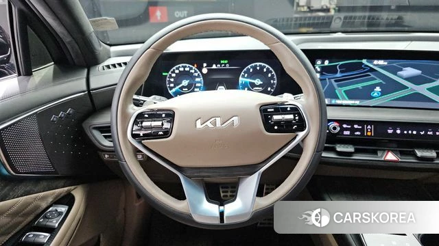 Kia K8 Hybrid 2021 Черный из Кореи, фото 4