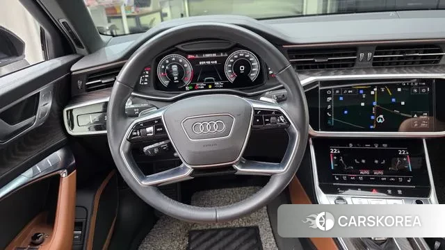 Audi A6 (C8) 2022 Черный из Кореи, фото 4