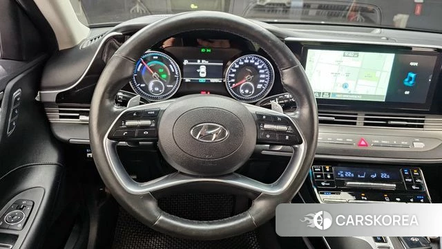 Hyundai The New Grandeur IG Hybrid 2020 Серый из Кореи, фото 4