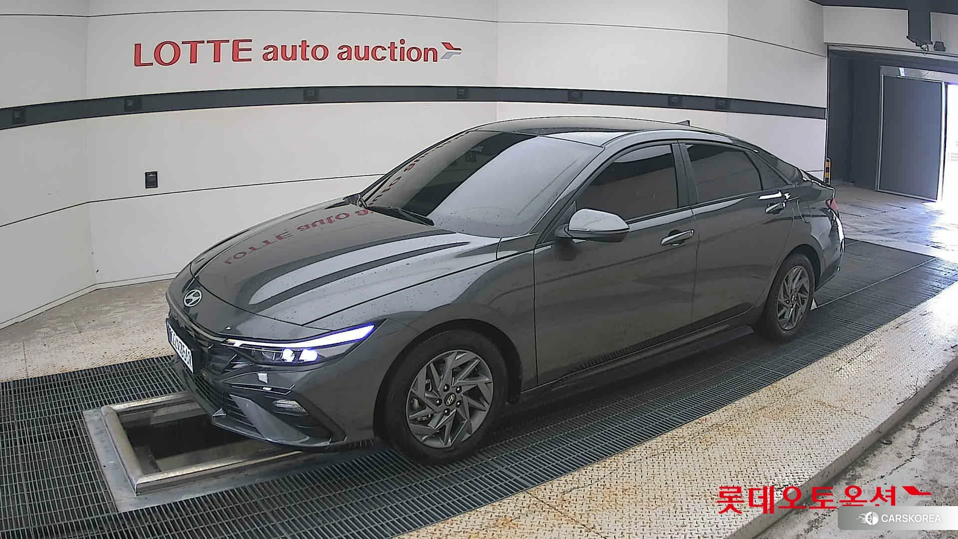 Hyundai Avante 2024 Amazon Grey Metallic из Кореи, фото 4