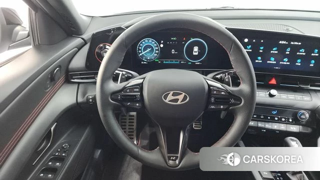 Hyundai The New Avante Hybrid (CN7) 2025 Синий из Кореи, фото 4