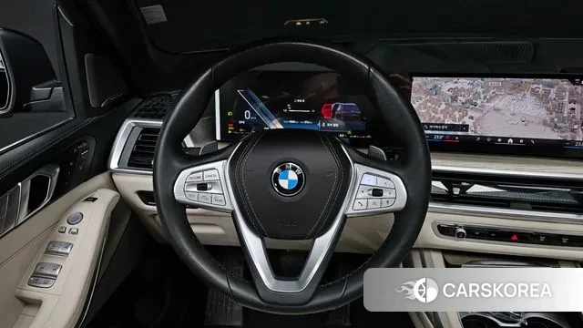 BMW X7 (G07) 2025 Черный из Кореи, фото 4