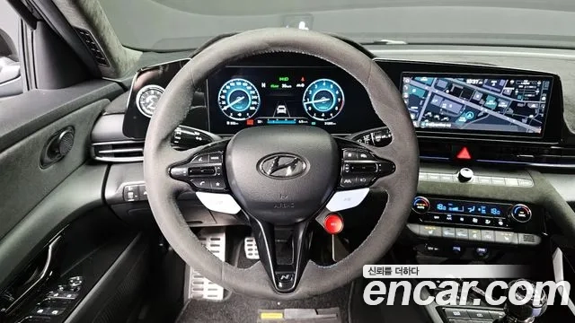 Hyundai Avante (CN7) 2021 Черный из Кореи, фото 4