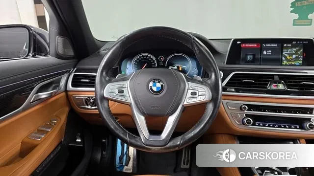 BMW 7 Series (G11) 2018 Черный из Кореи, фото 4
