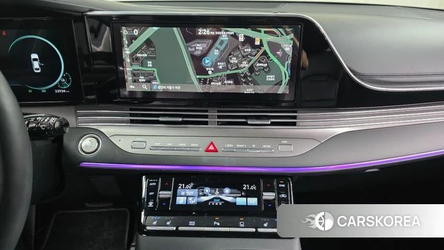 Hyundai The New Grandeur IG Hybrid 2022 Белый из Кореи, фото 4