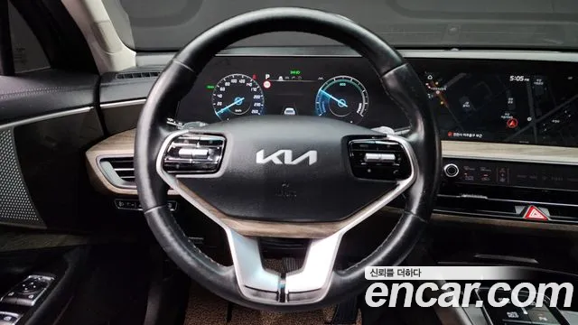 Kia K8 Hybrid 2022 Серый из Кореи, фото 4