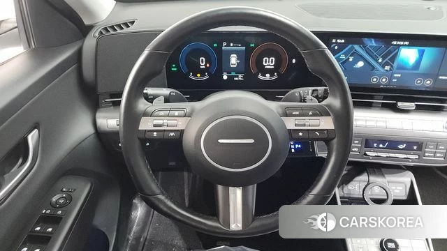 Hyundai Kona Hybrid (SX2) 2023 Белый из Кореи, фото 4