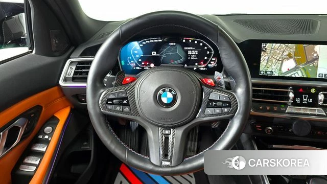 BMW M3 (G80) 2021 Зеленый из Кореи, фото 4