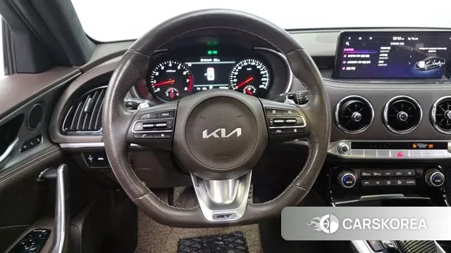 Kia Stinger Meister 2023 Темно-зеленый из Кореи, фото 4