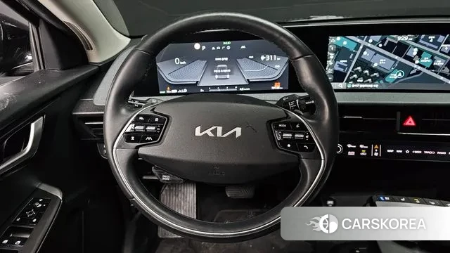 Kia EV6 2021 Черный из Кореи, фото 4