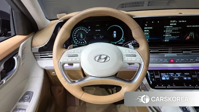 Hyundai The New Grandeur IG Hybrid 2020 Серый из Кореи, фото 4