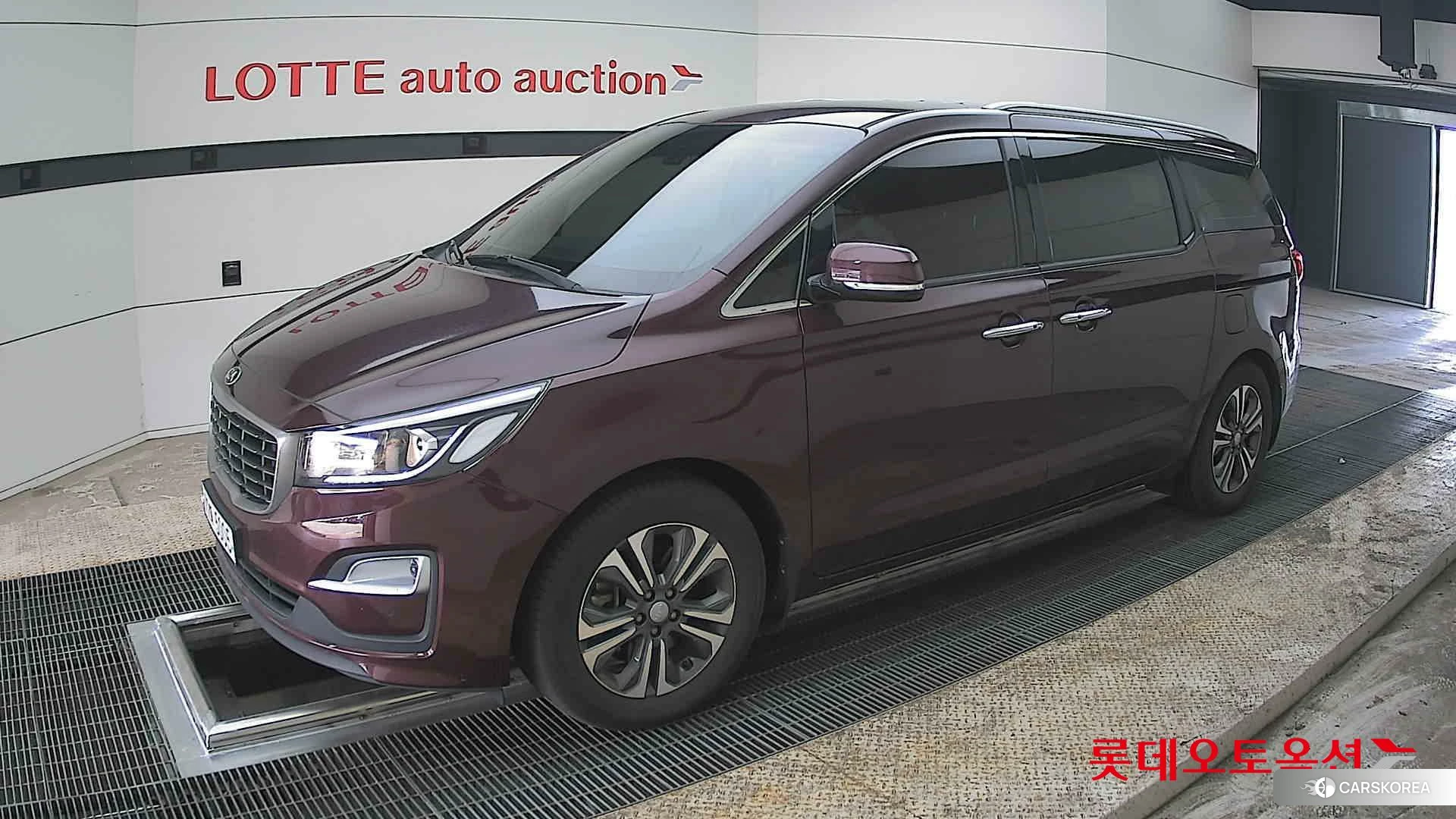 Kia Carnival 2020 BlackBerry (Red) из Кореи, фото 4