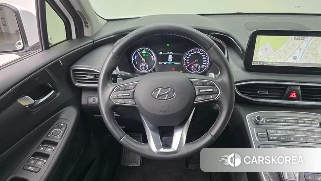 Hyundai The New Santa Fe 2023 Белый из Кореи, фото 4