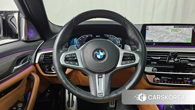 BMW 5 Series (G30) 2020 Белый из Кореи, фото 4