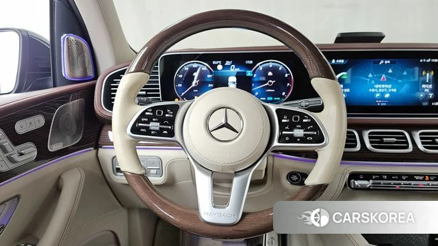 Mercedes-Benz GLS - Class X167 2021 Белый двухцветный из Кореи, фото 4
