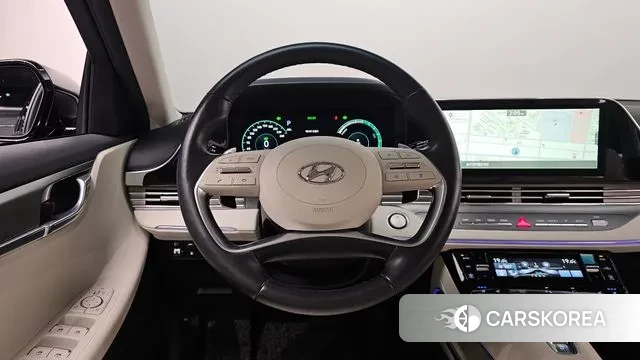 Hyundai The New Grandeur IG Hybrid 2022 Черный из Кореи, фото 4