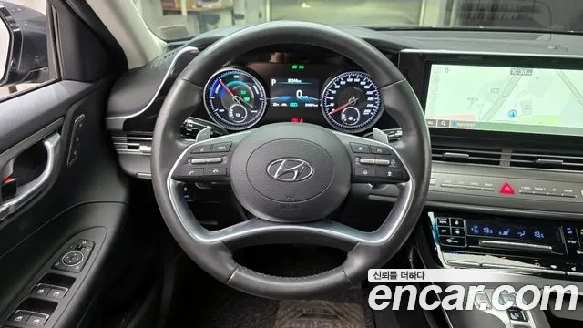 Hyundai The New Grandeur IG Hybrid 2020 Серый из Кореи, фото 4